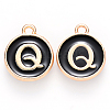 Golden Plated Alloy Charms ENAM-SZ0001-25B-Q-2