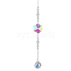 Crystal Glass Sun Catcher Pendant PW-WGDA15C-02-1