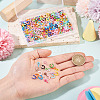 400Pcs Alloy Screw Eye Pin Peg Bails FIND-TA0007-89-6