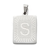 304 Stainless Steel Pendants STAS-K216-48S-P-1