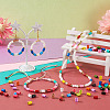 120Pcs 15 Colors Column Rack Plating Spray Painted Alloy Beads for Jewelry Making FIND-TA0002-74-7