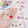SUNNYCLUE 100Pcs 10 Style Resin Cabochons CRES-SC0001-73-3