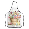 Easter Theme Polyester Sleeveless Apron PW-WG26712-01-1