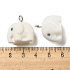 Flocky Resin Pendants RESI-D012-01C-3