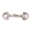 Non-Tarnish 304 Stainless Steel Hook Clasps STAS-C109-24P-1