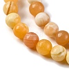 Natural Yellow Jade Beads Strands G-F591-17-10MM-4