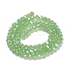 Electroplate Glass Beads Strands EGLA-A035-J6mm-A01-2