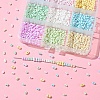 45g 9 colors Glass Seed Beads SEED-YW0002-54B-3