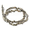 Natural Dalmatian Jasper Beads Strands G-Z045-A07-01-3