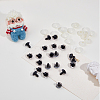 SUPERFINDINGS 100 Sets Plastic Doll Craft Eyes DIY-FH0006-68-5