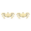 Ion Plating(IP) 201 Stainless Steel Pendants LS-STAS-N098-080LG-1