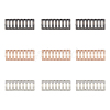 DICOSMETIC 9Pcs 3 Colors Alloy Watch Band Adapter Connectors FIND-DC0004-29-1