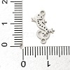 201 Stainless Steel Laser Cut Connector Charms STAS-R133-02P-06-3