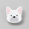 Cartoon French Bulldog Acrylic Brooch JEWB-TAC0016-05L-1