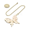 Butterfly Alloy Rhinestone Ceiling Fan Pull Chain Extenders FIND-JF00115-04-3