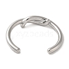 Non-Tarnish 304 Stainless Steel Wire Wrap Cuff Bangles BJEW-Q773-06E-P-2