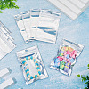 60Pcs Glitter Holographic Star Plastic Packaging Yin-yang Resealable Bags OPP-TA0001-24A-5