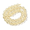 Natural Lemon Quartz(Heated) Beads Strands G-G286-A04-10mm-01-3