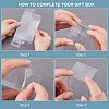  30Pcs Rectangle Transparent Plastic PVC Box Gift Packaging CON-NB0001-85A-5