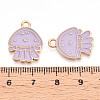 Alloy Enamel Pendants ENAM-T020-97-3