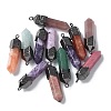 Natural Mixed Stone Faceted Pendants G-G181-03B-1