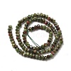 Dyed Natural Malaysia Jade Rondelle Beads Strands G-E316-2x4mm-43-5