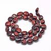 Dyed & Heated Natural Red Tiger Eye Beads Strands G-R445-8x10-30-2