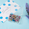 Boutigem 24Pcs 12 Styles Alloy Enamel Connector Charms FIND-BG0001-03-18