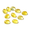Natural Yellow Agate Cabochons G-A029-01-11-1