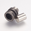 304 Stainless Steel Magnetic Clasps STAS-E144-052B-3