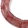 Natural Strawberry Quartz Beads Strands G-M420-C04-02-4