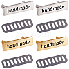 12 Bags 2 Colors Zinc Alloy Bag Lock Catch Clasps DIY-CL0002-39-6