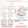 DIY Cute Rabbit-shaped Crossbody Bag Making Kits DIY-WH0304-724A-2