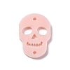 Skull Opaque Acrylic Connector Charms OACR-B027-02C-1