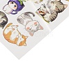 Cute Cat Water Proof Removable Temporary Tattoos Stickers DIY-Q051-01A-7