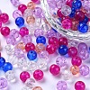 Baking Painted Crackle Glass Beads DGLA-X0006-6mm-06-1