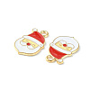 Christmas Alloy Enamel Pendants ENAM-D047-10LG-03-3