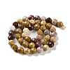 Natural Mookaite Beads Strands G-NH0021-A13-01-3