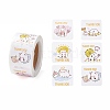 Adhesive Thank You Stickers Roll DIY-M035-03F-1