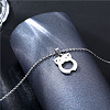 Owl Stainless Steel Pendant Necklaces PW-WG1C162-01-3