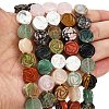 Natural Mixed Gemstone Beads Strands G-D354-D01-1