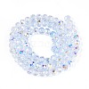 Transparent Glass Beads Strands EGLA-N016-6mm-02-2
