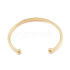 Ion Plating(IP) 304 Stainless Steel Cuff Bangles for Women BJEW-K252-06G-2