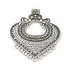 Tibetan Style Alloy Chandelier Component Links TIBE-B001-33AS-2