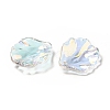 Transparent Acrylic Pendants X-MACR-C009-06-4