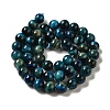 Dyed Natural Tiger Eye Beads Strands X-G-G102-A02-03-3