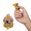 1Pc Glass Openable Perfume Bottle AJEW-GF0004-13-4