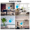 CREATCABIN 1 Set Plastic Mirror Wall Stickers AJEW-CN0001-65D-5