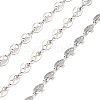 304 Stainless Steel Oval Link Chains CHS-K026-01D-P-1