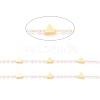 Handmade CCB Plastic Imitation Pearl Beaded Chains CHC-I038-22G-2